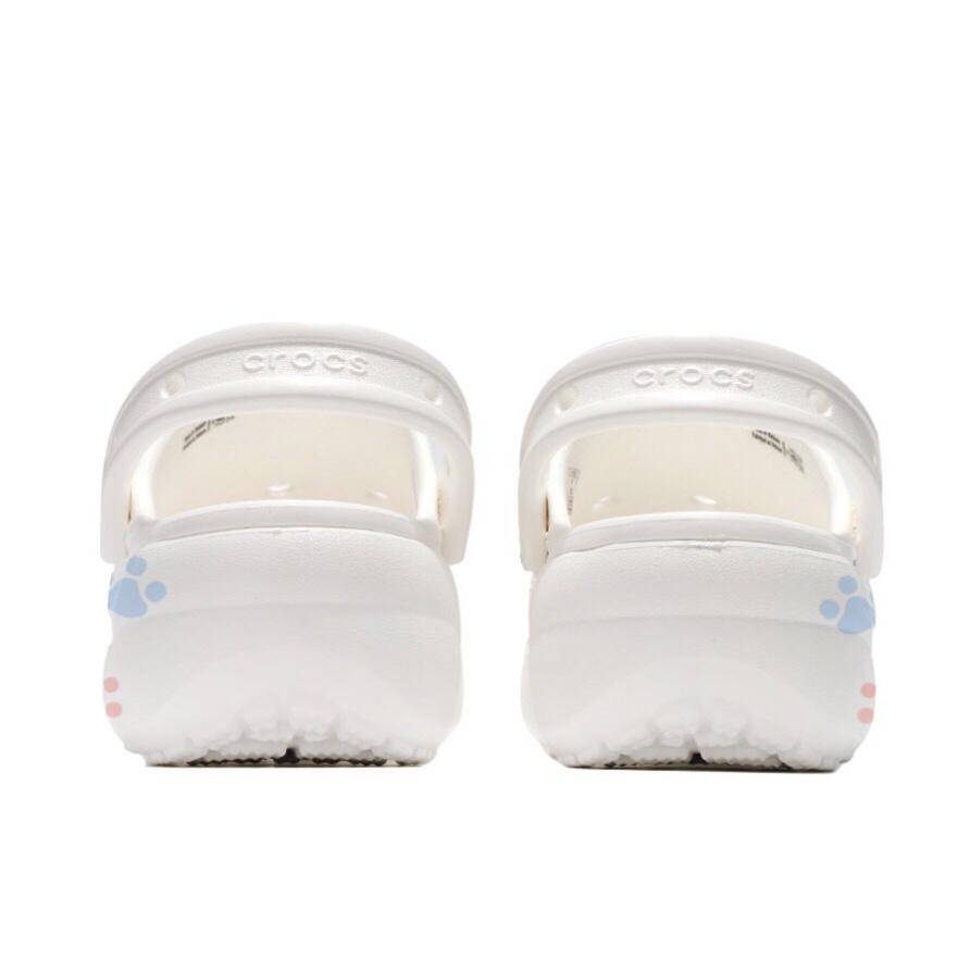 Crocs Classic Platform Clog Mint Claw Beach Girl School Style EVA Hole Shoes Unisex Green