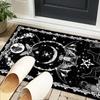 Golden Hamsa Symbol Office Rug Chair Mat, Entryway Carpet, Suitable for Front Door, Bedroom, Living Room, Desk, Holiday Gift