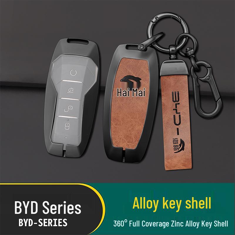 BYD Key Case for Dolphin Song, Qin Plus DMI, Yuan, Han Pro, Tang EV, Seagull, Destroyer 05