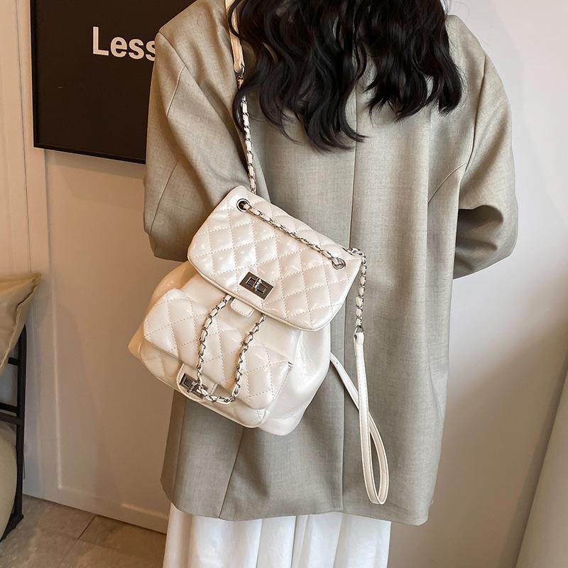 Autumn new fashion embroidered thread chain multi-purpose backpack versatile single shoulder women's backpack