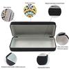 PU DIY Diamond Art Myopia Glasses Case Special Shape Diamond Painting Hyperopia Glasses Box for Daily Commute Travel Carrying