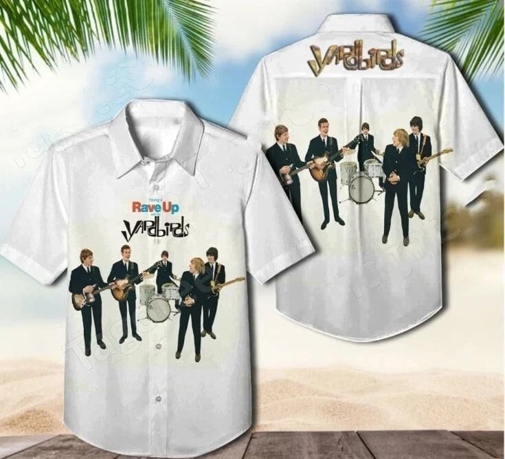 The Yardbirds Having A Rave Up Album Cover Hawaiian Shirt EN637 Unisex T-Shirt XL