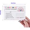 100PCS 4×6" Teacher Notes to Parents - for Teacher Must Haves,Mail to Parents,Classroom Supplies,Elementary and Daycare Essentials (4×6", Smiling
