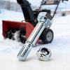Practical Snow Blower Shear Bolt and Nut Set Model 707555 Metal Construction Replacement Nut Suitable for Winter Use