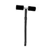 Adjustable Sit Up Assistant Device Strong Load Bearing Sit Up Exercise Equipment for HouseholdBlack