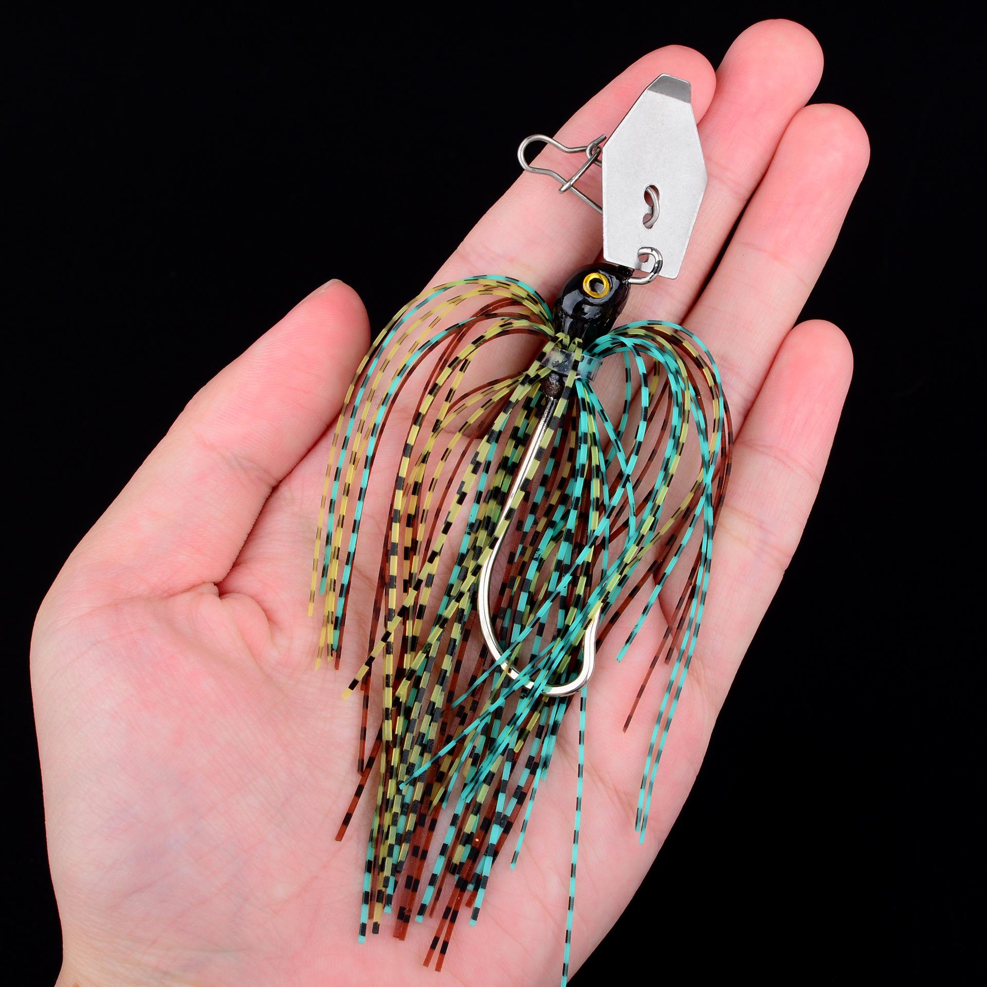 

Realistic 8cm/11g Anti-Hang Spinner Lure for Fishing