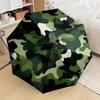 Automatischer Auf-/Zuklappschirm mit Camouflage-Muster - Kompakter Reiseschirm, Winddicht & Leicht, Passt in die Tasche