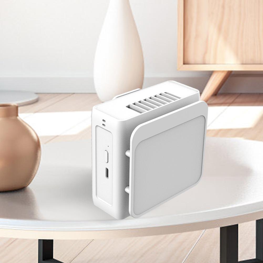 

Waist-mounted Mini Air Conditioning Type-c Charging Mini Air Conditioner Removable Battery Safe with Lanyard for Outdoor Working