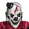 Gruselige Halloween-Clownmaske: Latex Scherzkopfbedeckung für Partys & Streiche