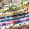 European Traveler Series: Beautiful Day Trip Scenery Washi Tape & Circular Stickers for DIY Journaling