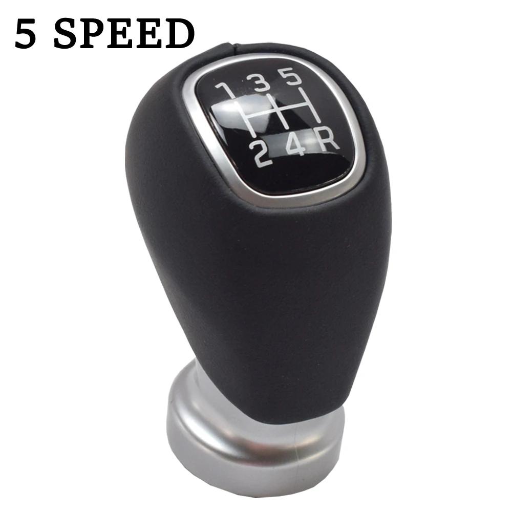 Hot Sale Leather 5-speed Gear Shift Knob For Hyundai I20 Car Accessories
