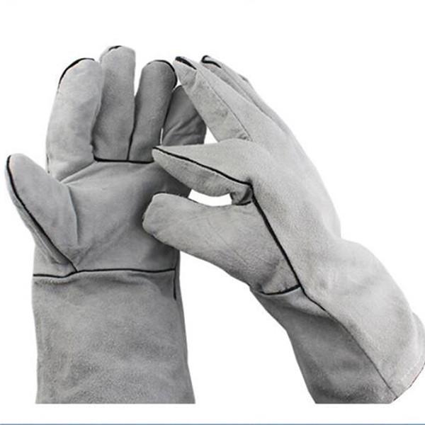 Work Gloves Leather Retro Climbing Sport Gloves Climbing Gardening Protective Gloves