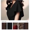 BaiFuFen Party Long Tight Wedding Reunion Elegant Slimming Concert Reception Recital Dress Women's Dress, Dress, V-Neck, Fit, Sleeveless, Dress,