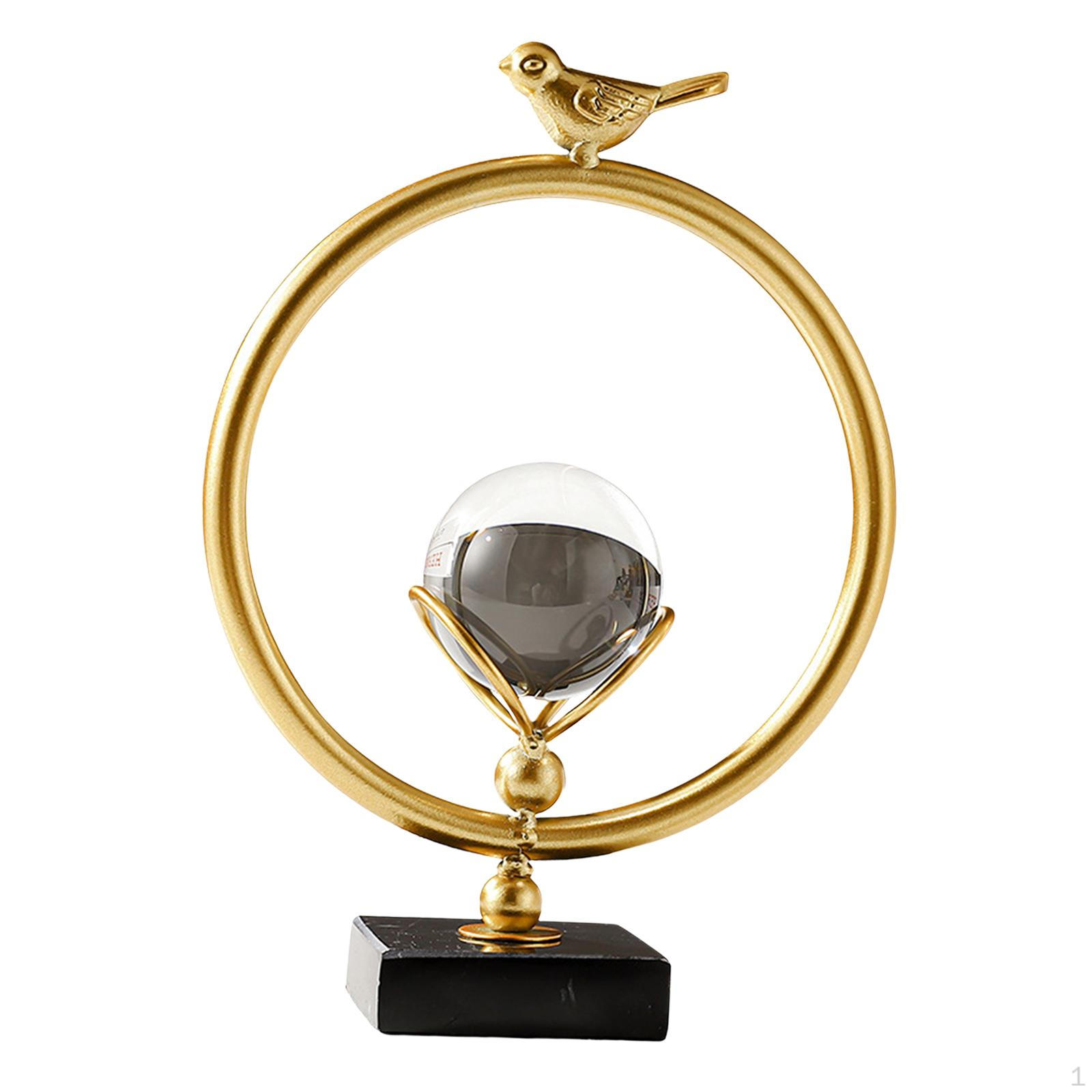 

Abstract Nordic Ball Sculpture for Elegant Home Decor Bird 14.5cmx20.5cm