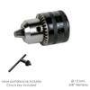 MAURER - Keyed Drill Chuck 13 Mm. 3/8 Female
