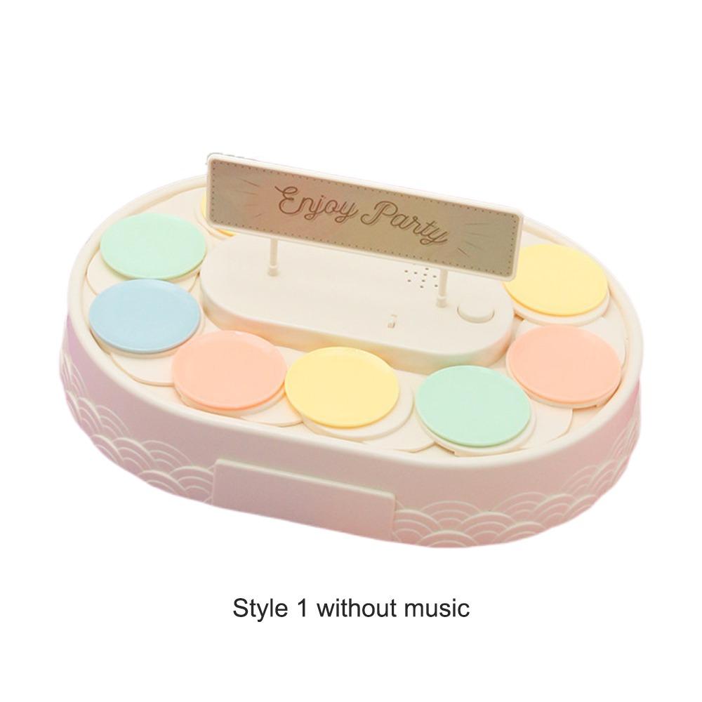 Carousel Cupcakes Holder Macarons Revolving Plates Creative Swing Tray  Birthday Party Decoration