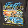 Maglietta Fast & Furious Uomo 3XL Nera Logo Grafico Auto Film Universal Studios T-Shirt Unisex