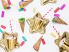 Partydeco Slomki Papierowe Czerwony 195Cm 1 Op 10 Szt