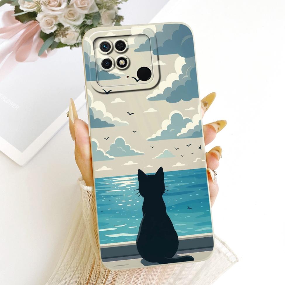 For Redmi 10C 4G Case Cover Silicone Luxury Fashion Cool Kawaii Cute Painted Phone Casing 220333QAG 220333QBI 220333QNY 220333QL