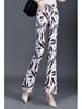 Cuihua Women's Summer Micro-Flare Body-Shaping Pants, 2025 Fashion Trends, Elastic Waist, Slimming and Versatile Design