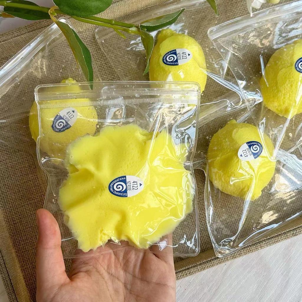 Toys Kids  Childrens Toys Toys Squishy Stress Relief Sensory for Adults Anxiety Relief Fidget Slow Rebound Silicone Fruit Lemon Squeeze