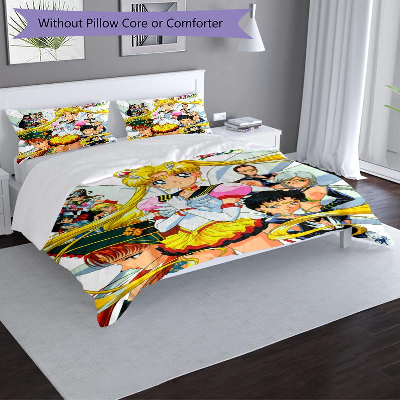 Sailor Moon Print Flannel Blanket, Soft Warm Lightweight Throw Blanket for living Room,Sofa Bed Camping office