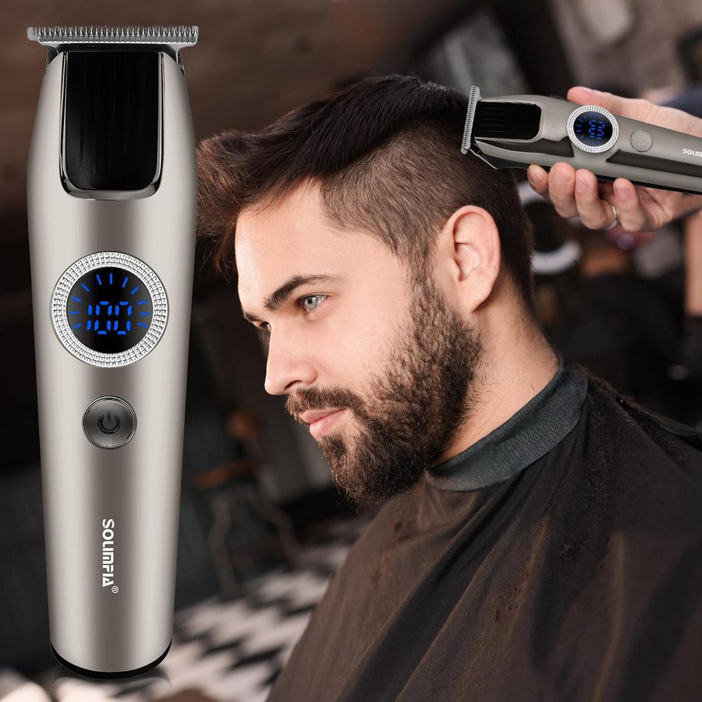 Hair Clippers Professional Cordless Barber Clippers for Hair Cutting Grooming Rechargeable Beard Trimmer