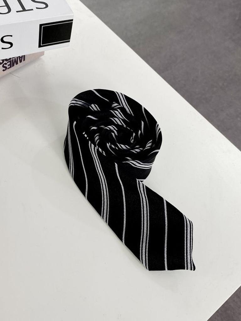 Women's Striped Tie Shirt Accessories Japanese Style College Style School Uniform Students
