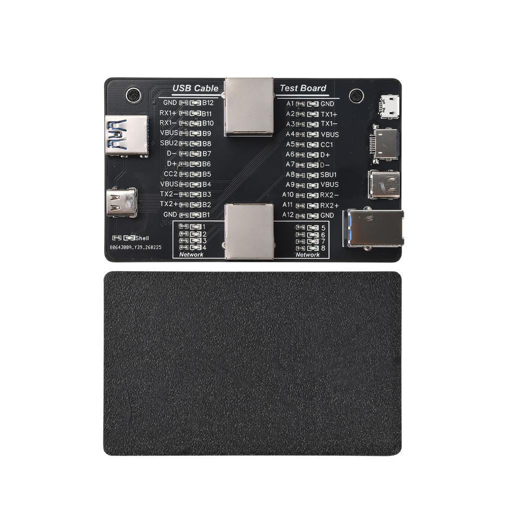 Portable Usb 3.0 3.1 3.2 Type C Micro B Date Cable Tester Quick Check Module For Data Cable Integrity With Cr2032 Battery