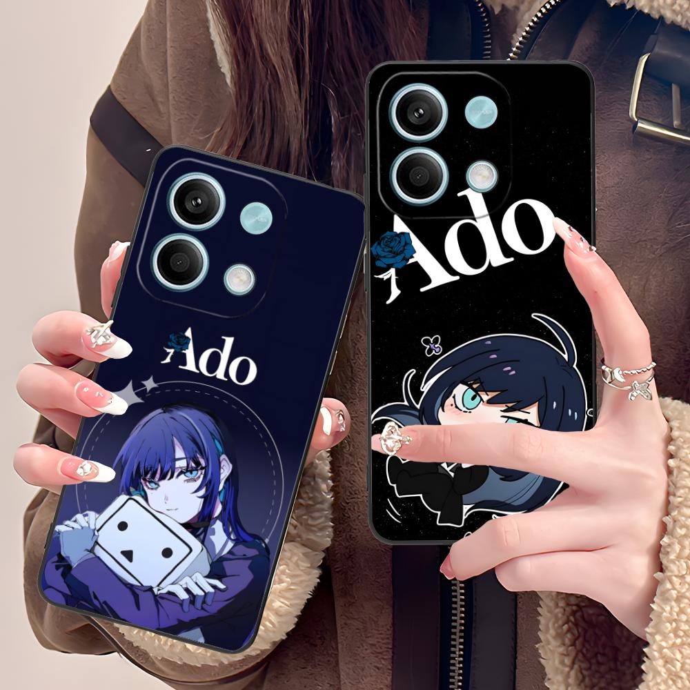 Ado Rose Anime Mobile Phone Case for POCO M7 M6 M5 M4 M3 X7 X6 X5 X4 X3 Pro GT 5G Colorful Printing Cover Luxury Pretty Cover