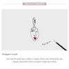 WOSTU 925 Sterling Silver Unique stylish Artistic Face Mask Charms Pendant Fit Original DIY Bracelet Bangle Jewelry Gift