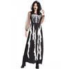 Vampire Demon Skeleton Ghost Bride Stage Costume Cospay Halloween Costume, Play Female Ghost Costume