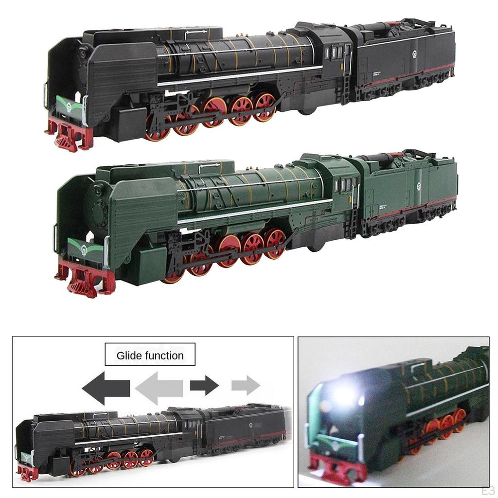 Cast Metal Classic Train Toy with Sounds and Lights