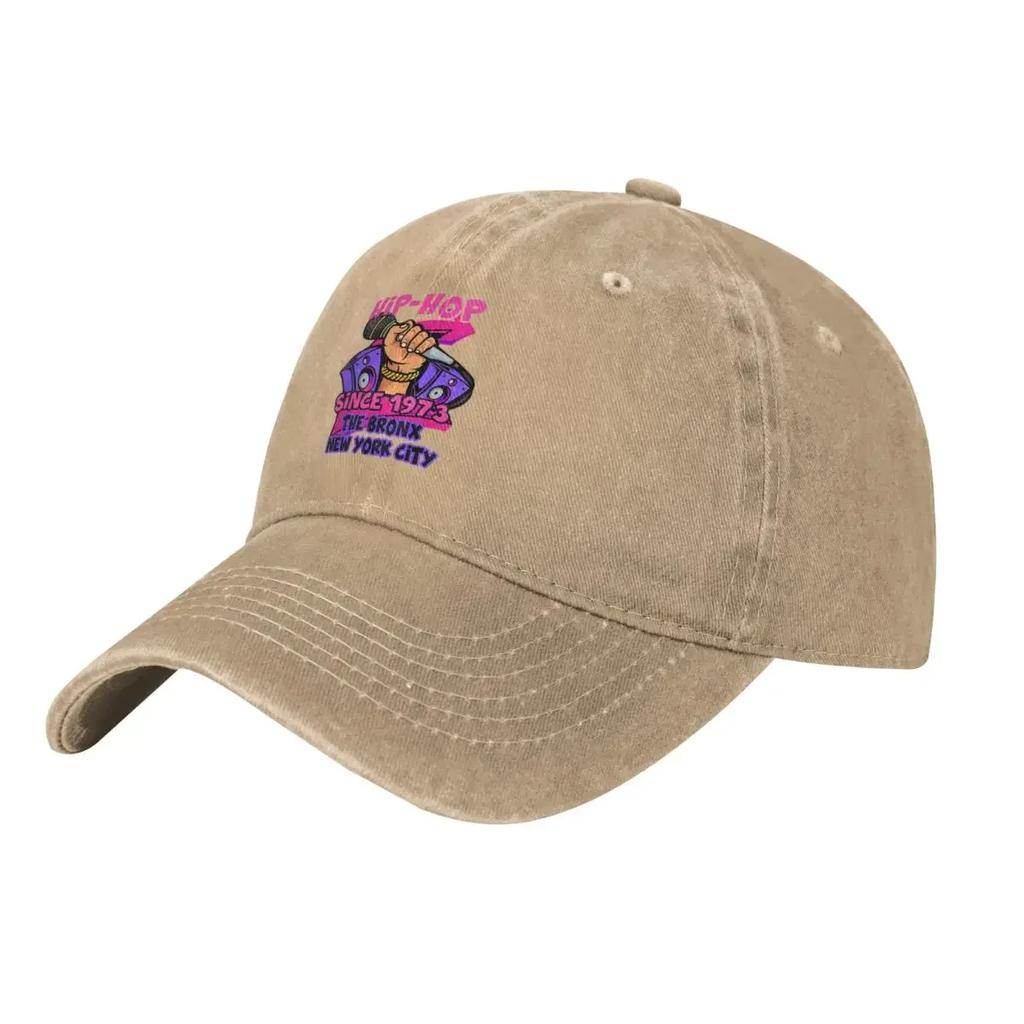 HipHop 50th Anniversary 1973 The Bronx NYC Retro Print demin Cap Outdoor Adventures Mens Hats Baseball Cap For Men