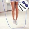 Double Dutch Jump Ropes, Durable Pvc Material Crystal Transparent Fitness Jump Rope For Cardio Calorie-Burner, Smooth Handle Turning Aerobic Exercise