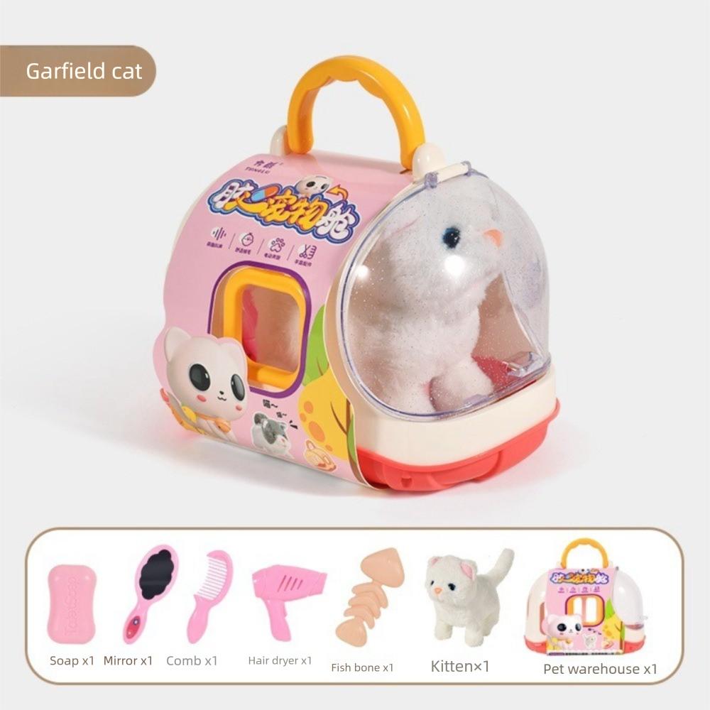 Interactive Simulated Puppy Walking Walking Dog Toy Fashion Robot Puppy  Chilren