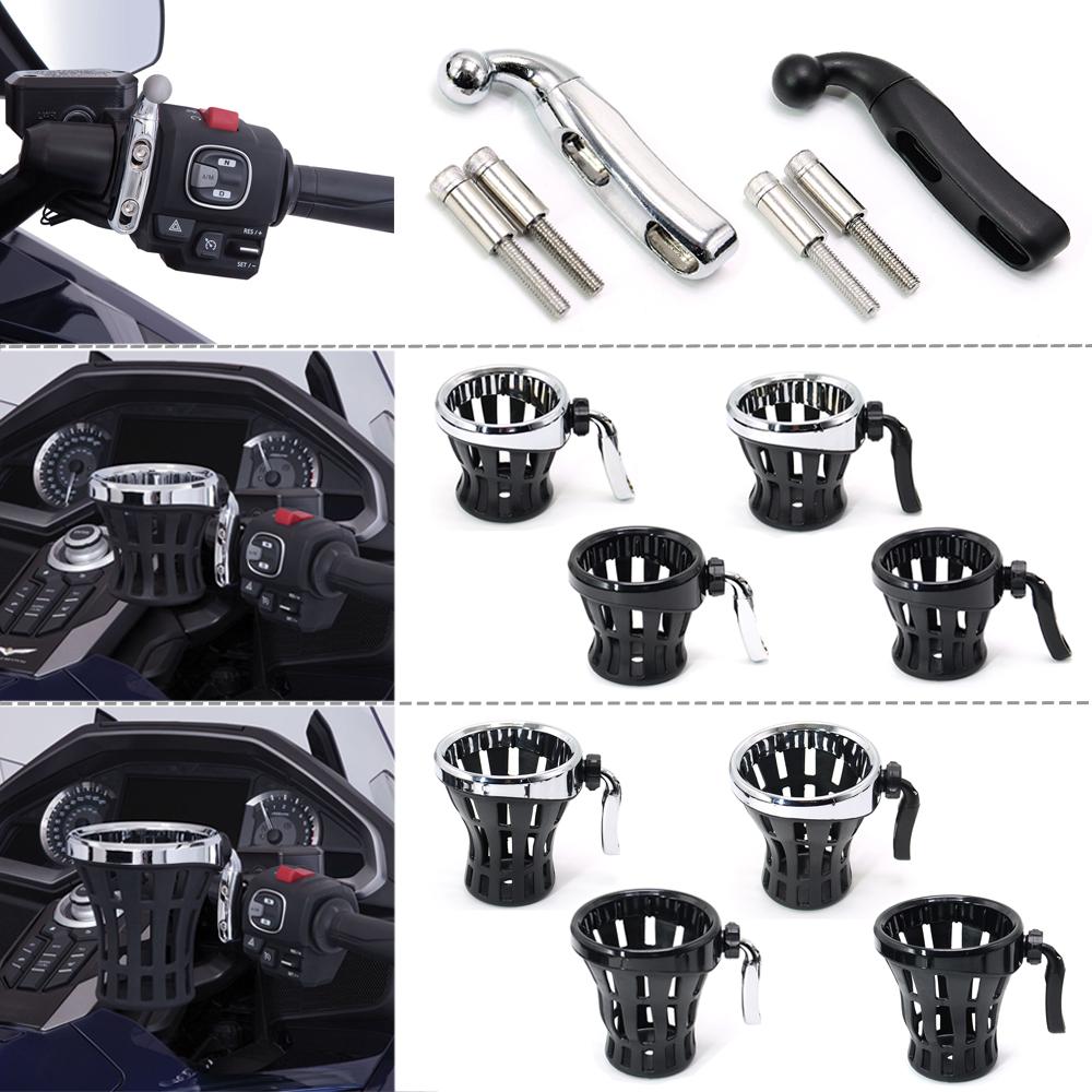 Gold Wing Motorrad Beifahrer Wasserflasche Trinkbecher Netzkorb Halterung Für Honda Goldwing GL 1800 GL1800 F6B
