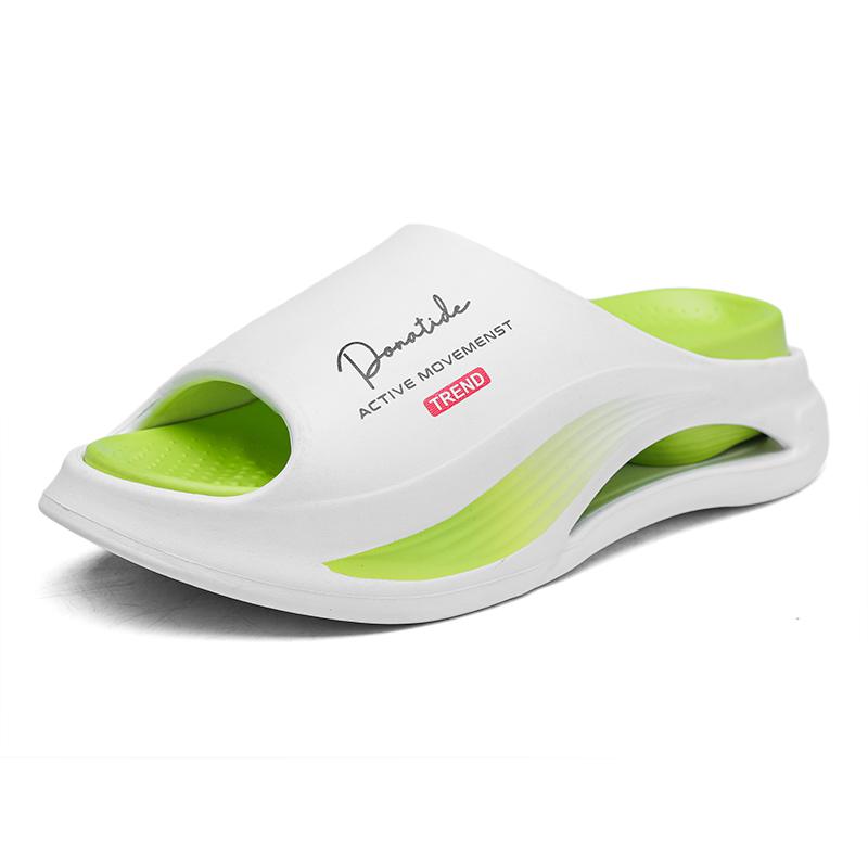 Summer Men Slippers Non-Slip Mens Sandals Thick Soft Platform House Shoes Indoor Shower Bathroom Slippers Outdoor Casual Shoes