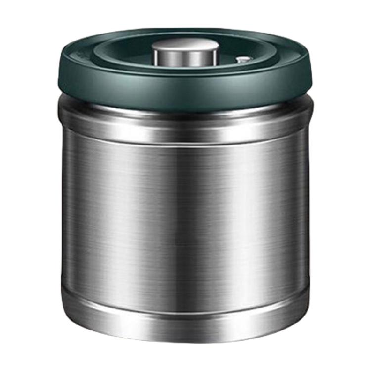 Компактная банка для хранения продуктов из нержавеющей стали для специй закусок хлопьев Используйте герметичный контейнер Кухонные аксессуары 1790₽