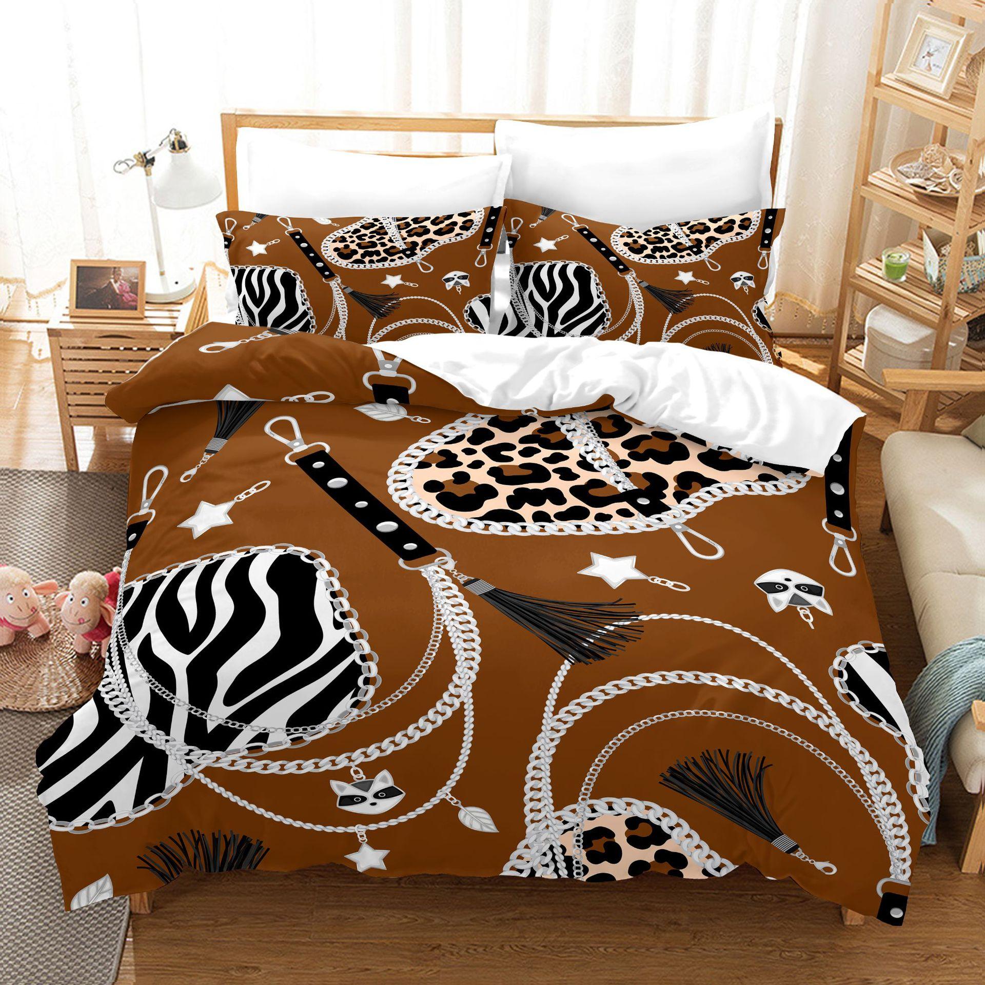 

Красивая игра 3D Комплект цифровой печати Набор для квилтинга Набор из трех предметов GB-Single135cm×200cm 2pcs