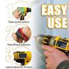 Magnetic Bit Holder 3 Holes Screwdriver Bit Holder Drill Bit Stand Storage Case with 3M Adhesive Tape Power Tools Accessories
