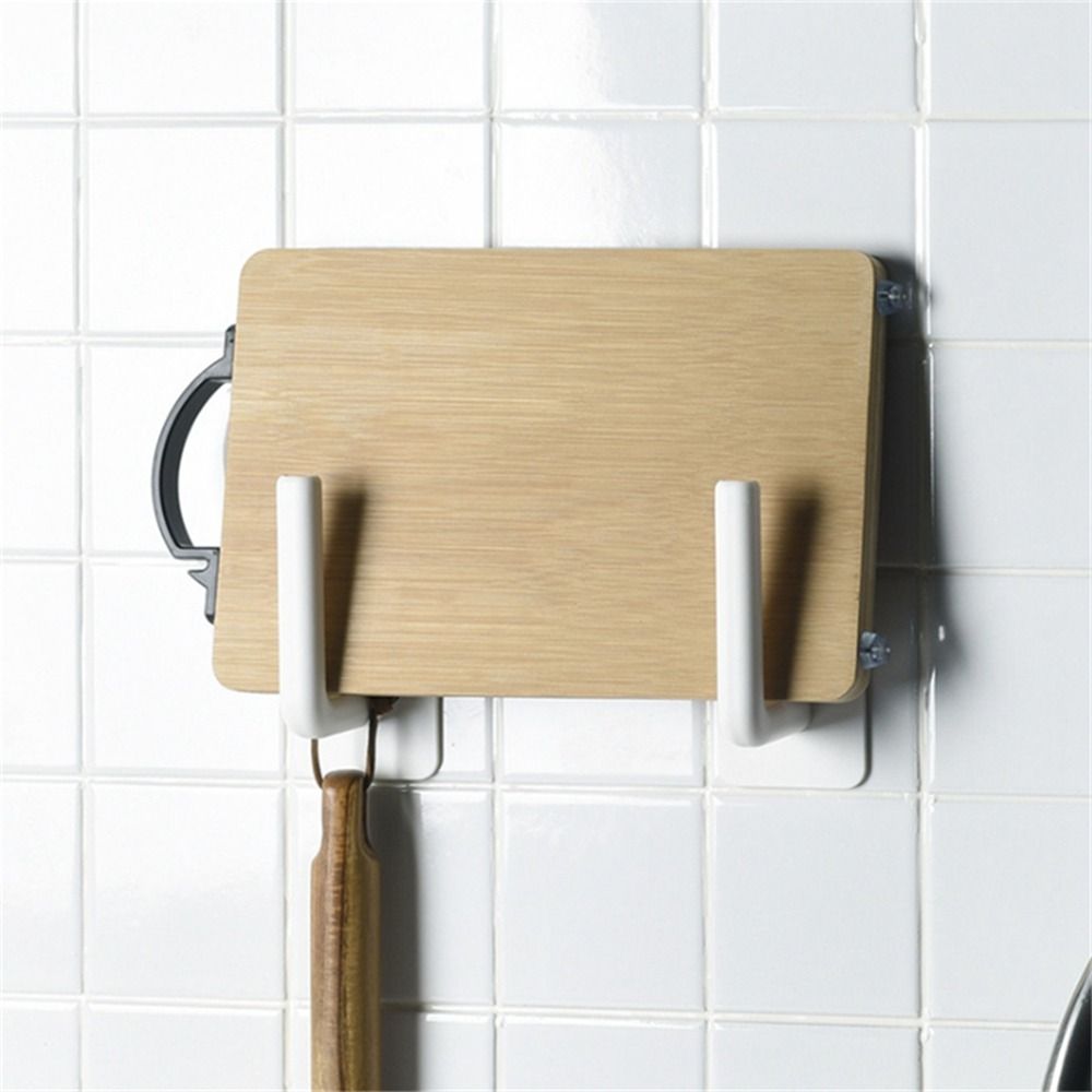 Punch Free Self-adhesive Storage Rack Wall Mounted Tissue Hanger Towel Holder Paper Roll Rack Hook