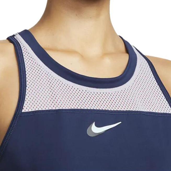 New NikeCourt Dri FIT Slam Women's Tennis Dress DV0360-410