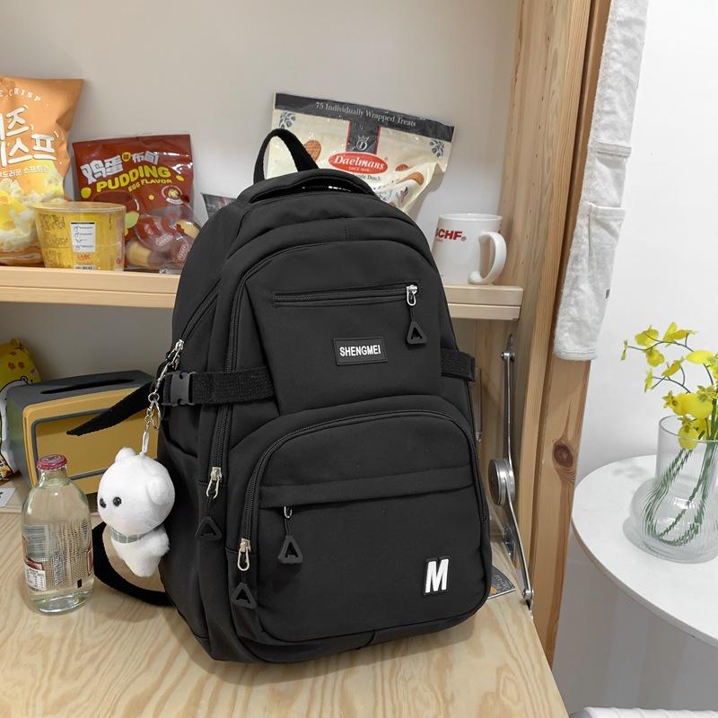 Backpack Women's New Large Capacity Student School Bag Middle School Student Trend College Backpack