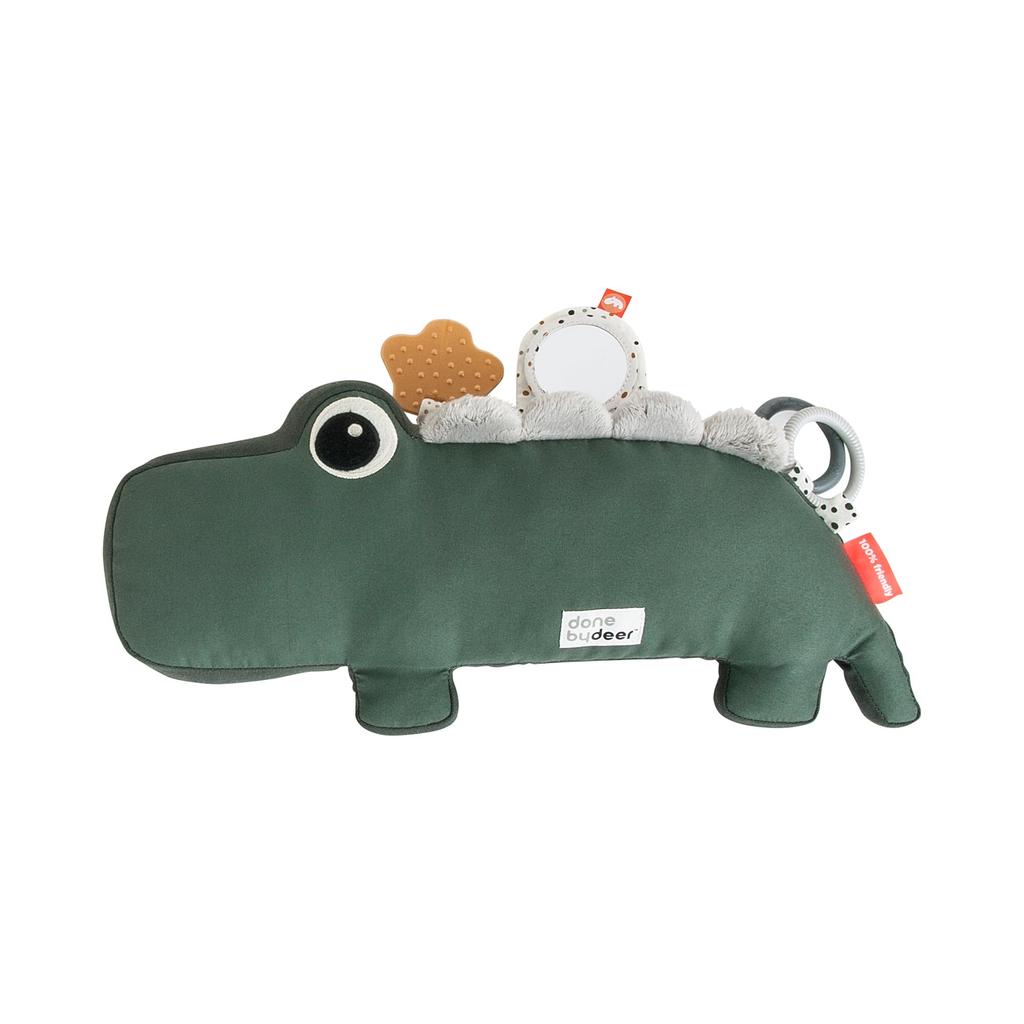 Dambaidia Tummy Time Activity Toy, Crocodile Green, DBD150025