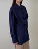 GIEMAR X Blouse Navy