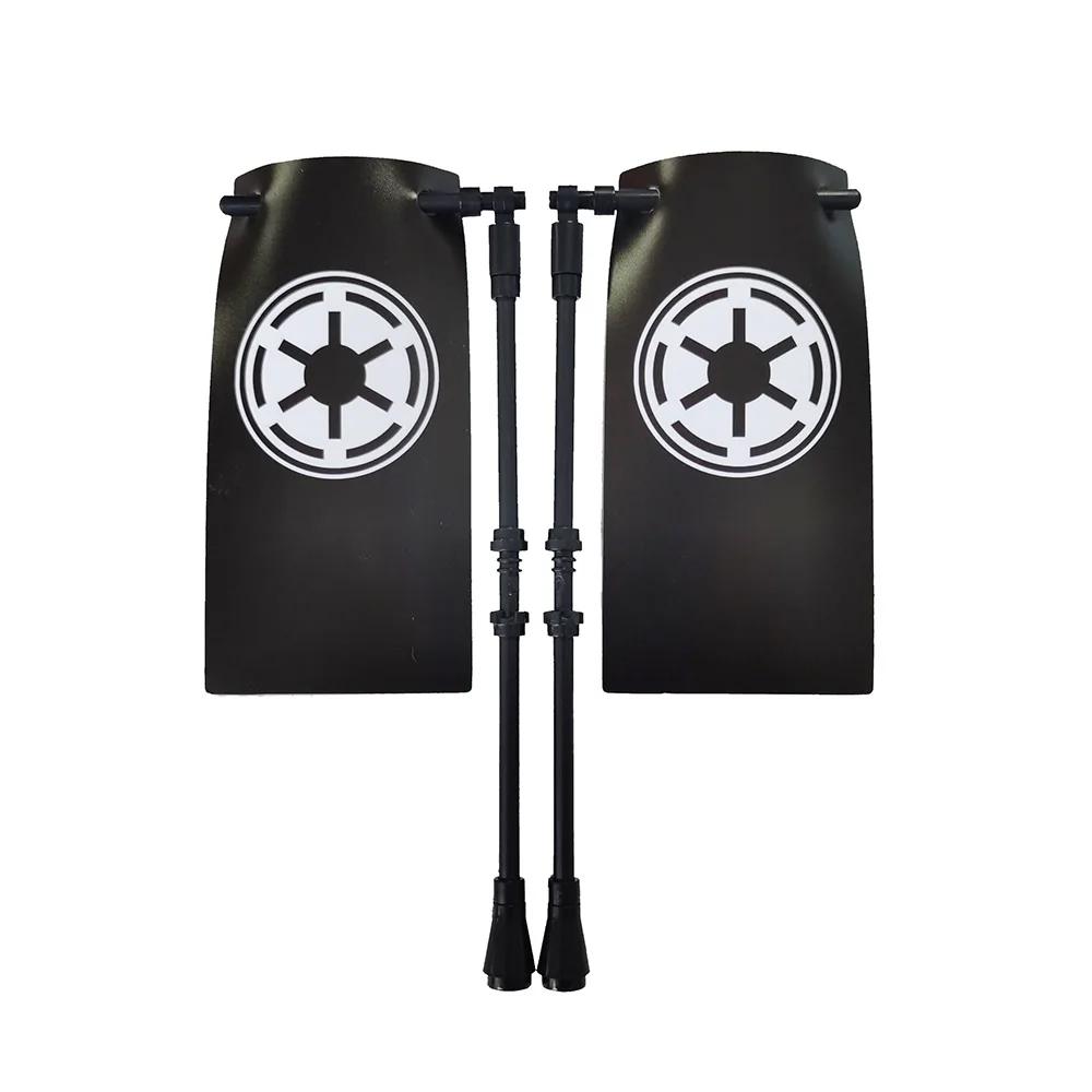 Średniowieczny Zamek Rycerz Legion Flaga Klocki Wojskowa Postać Krzyżowcy Flagi Gondor Starożytny Święte Cesarstwo Rzymskie Zabawka