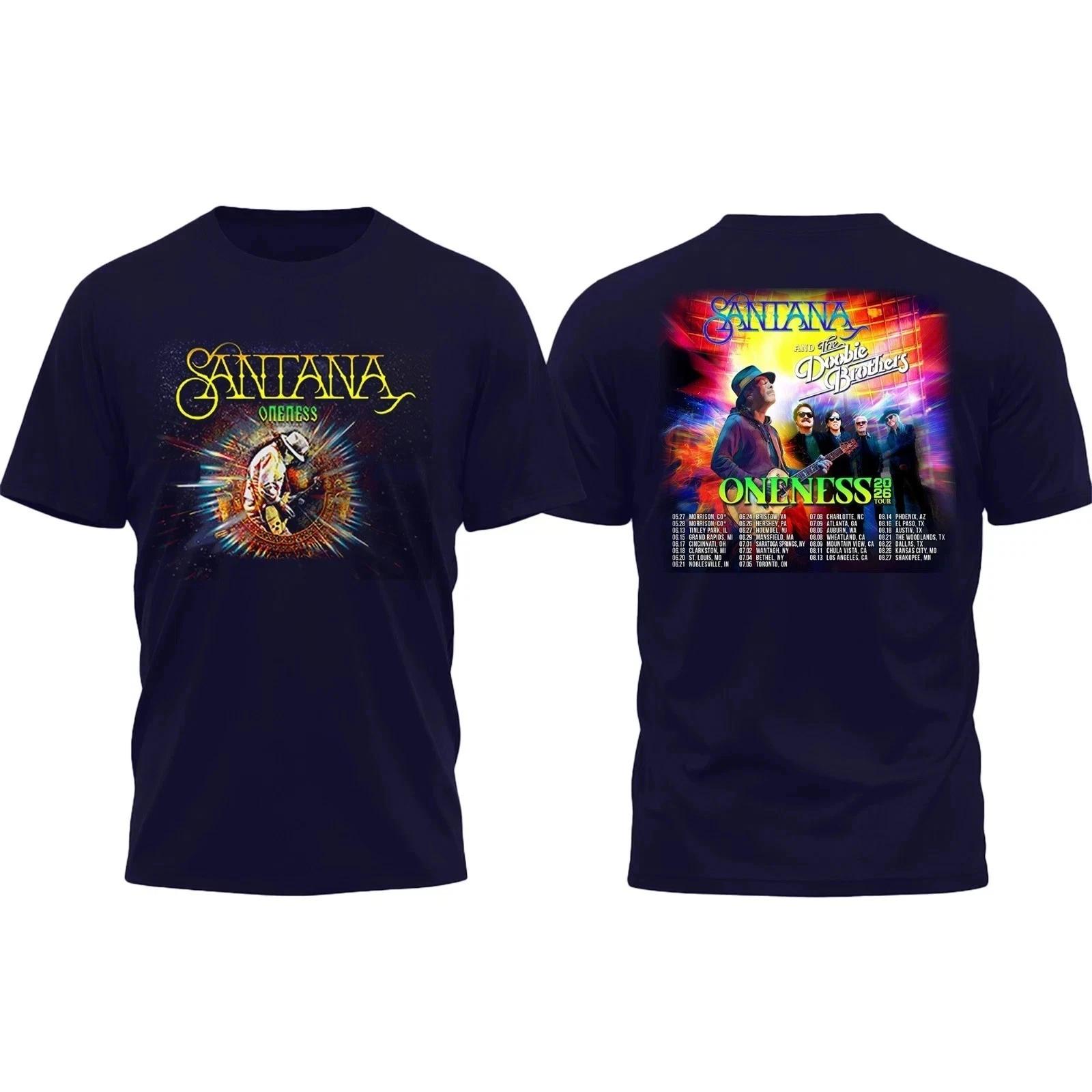Santana and The Doobie Brothers Oneness Tour 2026 Shirt 4XL