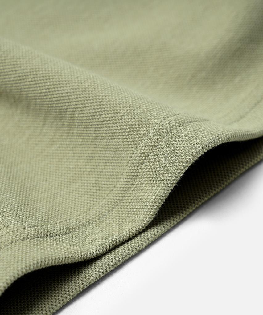 FRIZMWORKS Collar Layered Pique Shirt _ Light Khaki