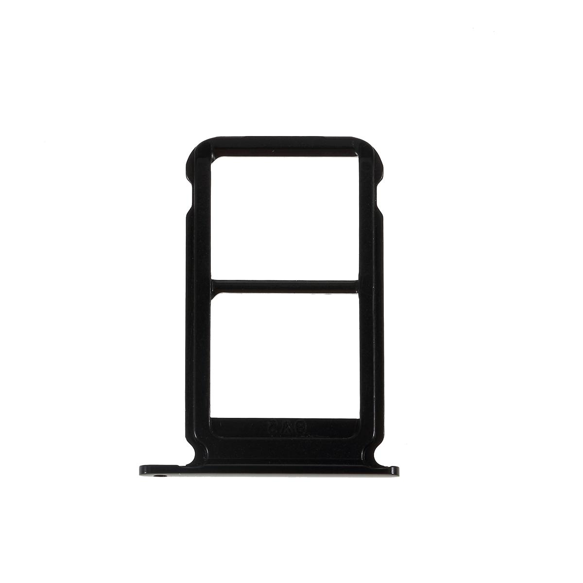 

Тримач лотка для двох SIM-карт та картки MicroSD для Huawei Honor 10 Black